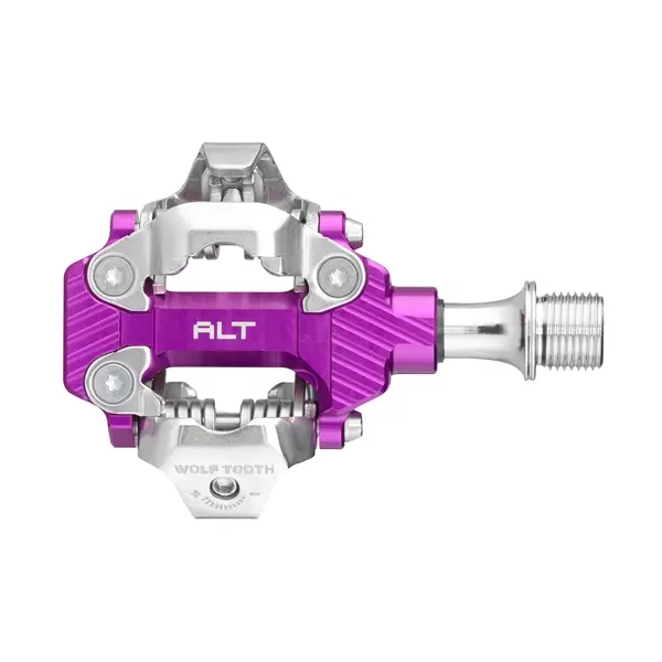 Pareja de Pedales Alt Xc SPD Sin Correas Violeta #3