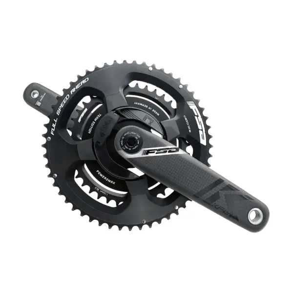 Guarnitura Misuratore Di Potenza Powerbox K-Force Team Edition BCD 110mm 54/40D Carbonio 167.5mm Ner - image