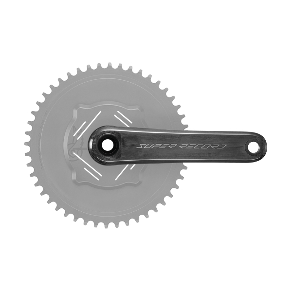 Bielas Super Record Wireless Carbon Qck-Tech Ti 1x13v 165mm