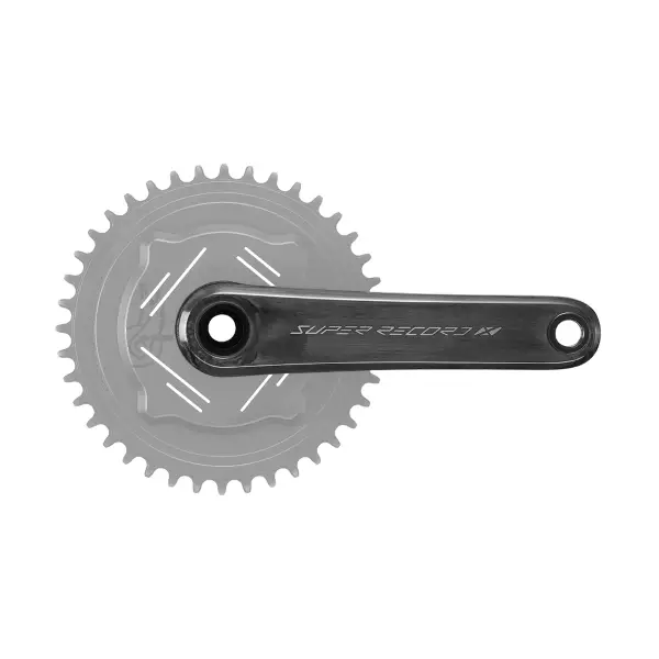 Bielas Super Record X Wireless Carbon Qck-Tech Ti 1x13v 165mm - image