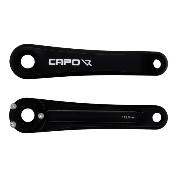Coppia Pedivelle MTB Capo 3 172.5mm Nero - image