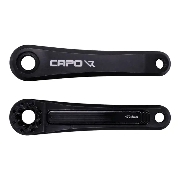 Coppia Pedivelle MTB Capo 8 172.5mm Nero - image