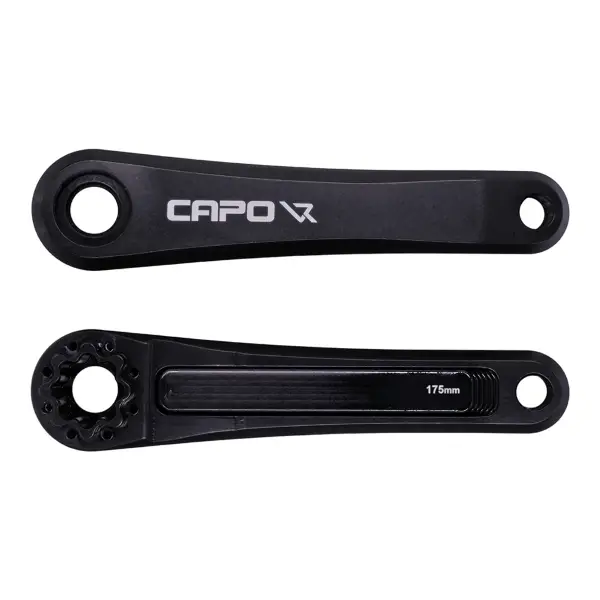 Coppia Pedivelle MTB Capo 8 175mm Nero - image