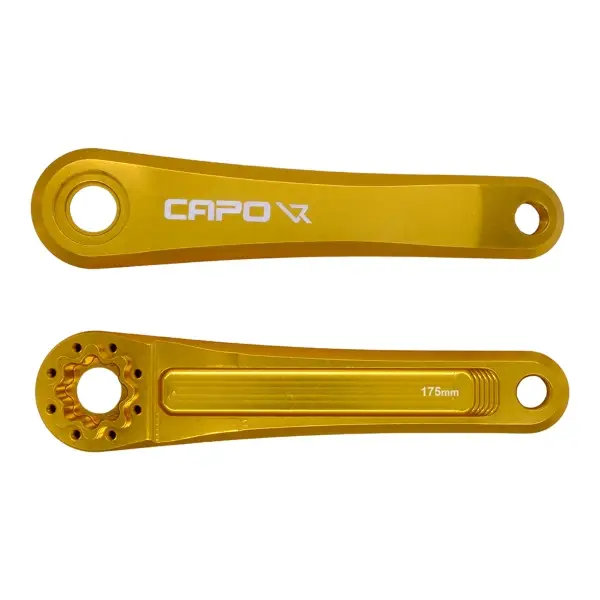 Coppia Pedivelle MTB Capo 8 175mm Oro - image
