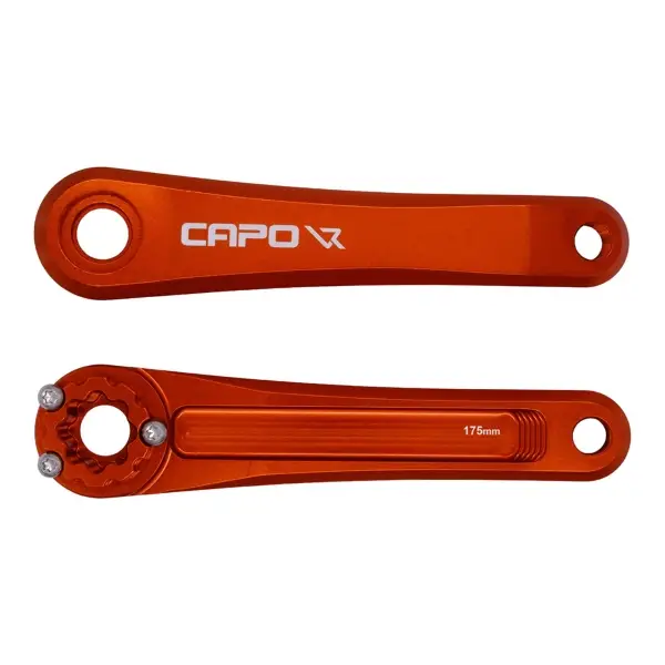 Coppia Pedivelle MTB Capo 3 172,5mm Arancio #1