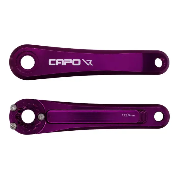 Coppia Pedivelle MTB Capo 3 172.5mm Viola - image
