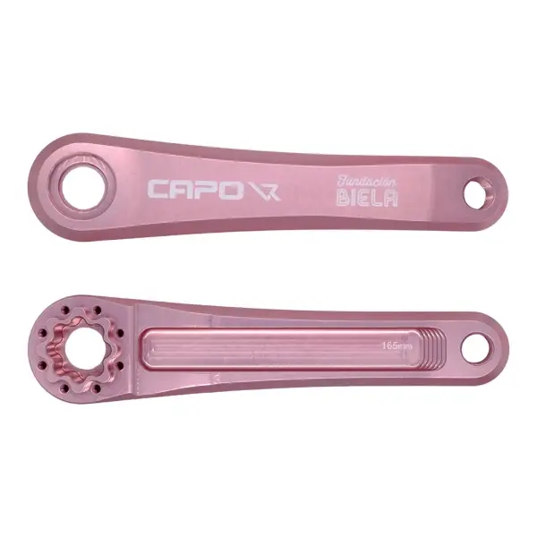 Coppia Pedivelle MTB Capo 8 165mm Rosa #1