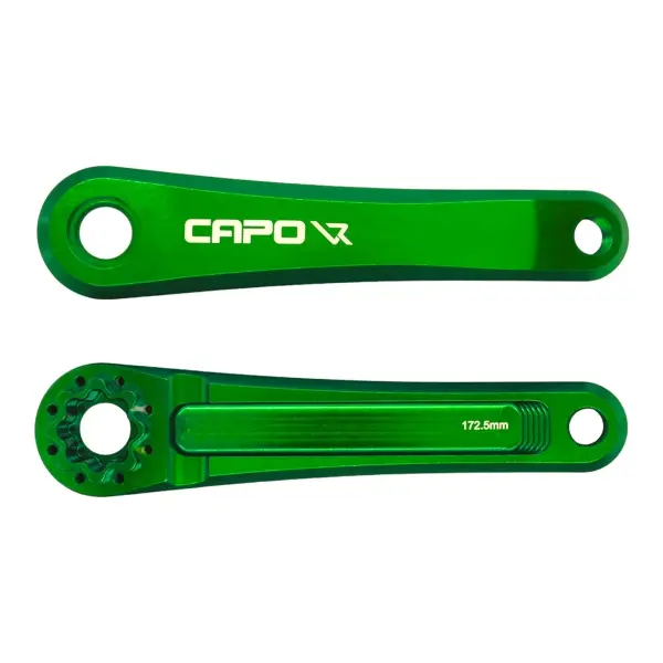 Coppia Pedivelle MTB Capo 8 165mm Verde - image