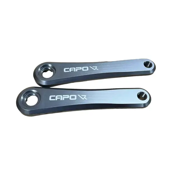 Coppia Pedivelle Strada Capo 8 172.5mm Titanio - image