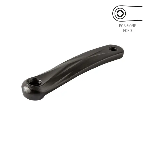 Left panting aluminum m500 framework pin 170 mm, black #2
