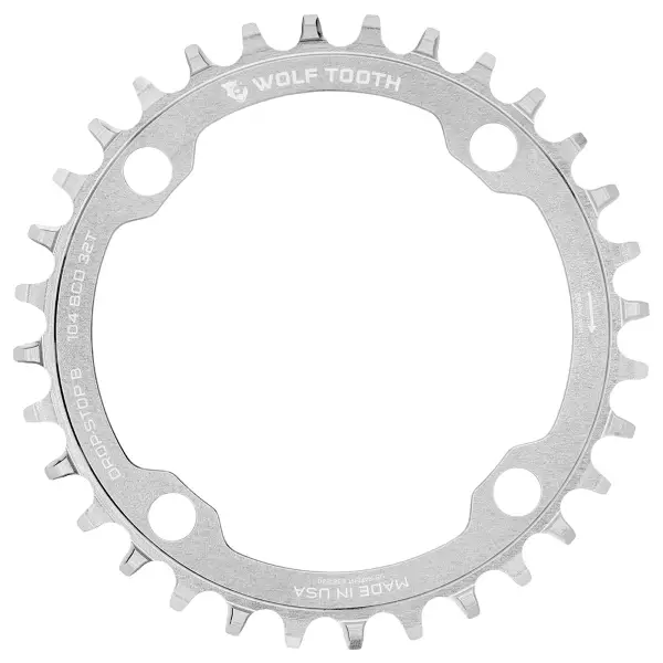 Corona 1x11/12v 30D Drop-Stop B Prata Bruta #2