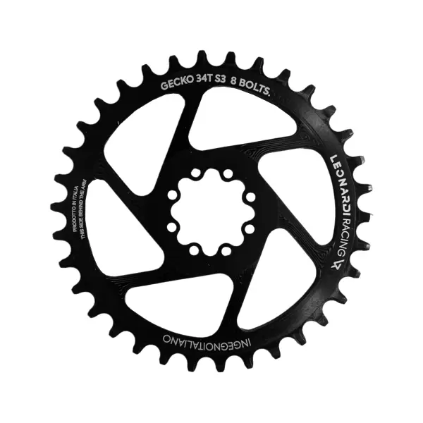 Corona Gecko 34D Sram Direct Mount 8 Fori Offset 3mm Nero - image