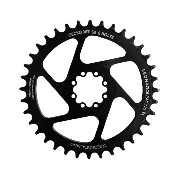 Corona Gecko 36D Sram Direct Mount 8 Fori Offset 3mm Nero - image