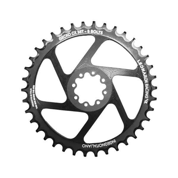 Corona Gecko Cx/Gravel 38D Sram Direct Mount 8 Fori Nero - image