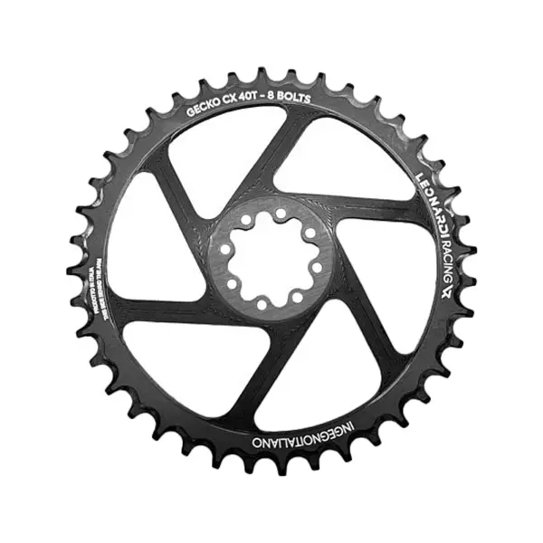 Corona Gecko Cx/Gravel 40D Sram Direct Mount 8 Fori Nero - image