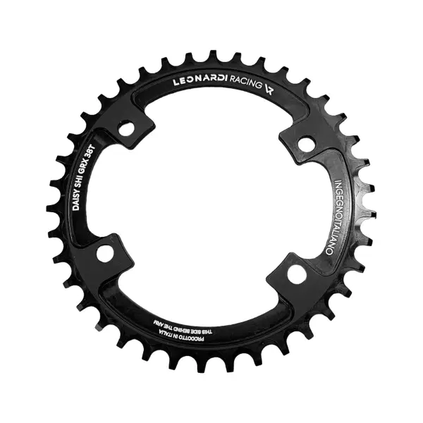 Corona Daisy Shimano Grx 38D BCD 110mm 4 Fori Nero - image