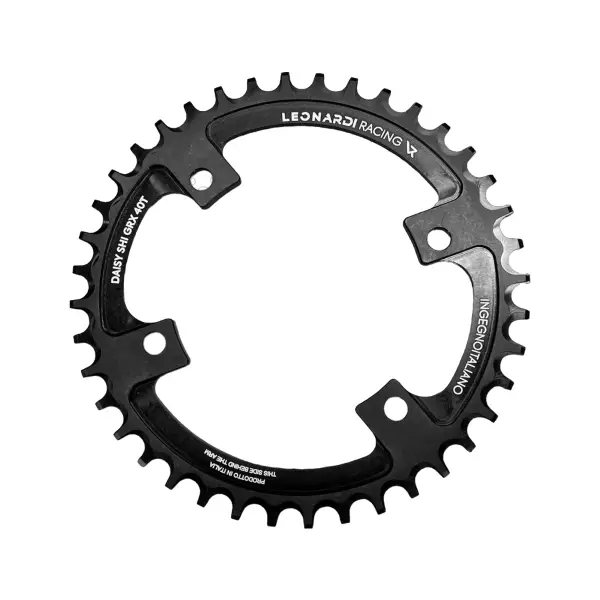 Corona Daisy Shimano Grx 40D BCD 110mm 4 Fori Nero - image