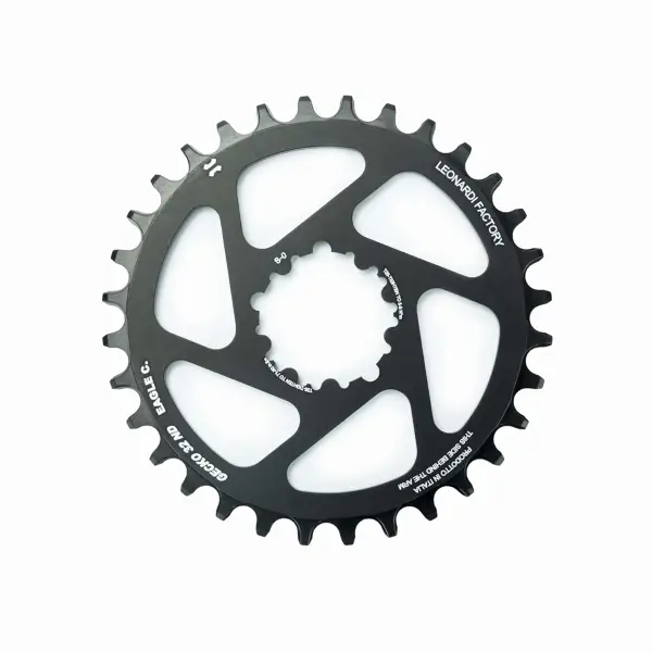 Corona Rotonda Gecko 28D Sram BB30 Offset 0mm Nero - image