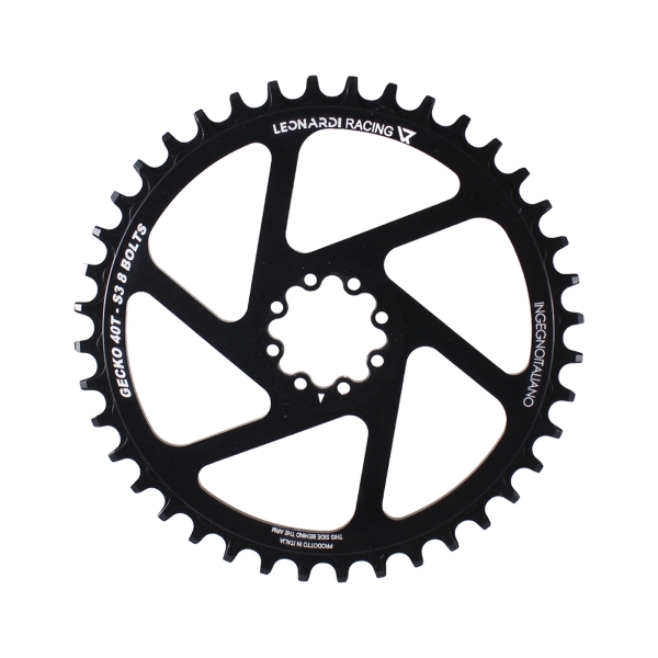 CORONA ROTONDA GECKO SRAM 8 VITI S3 40 DENTI