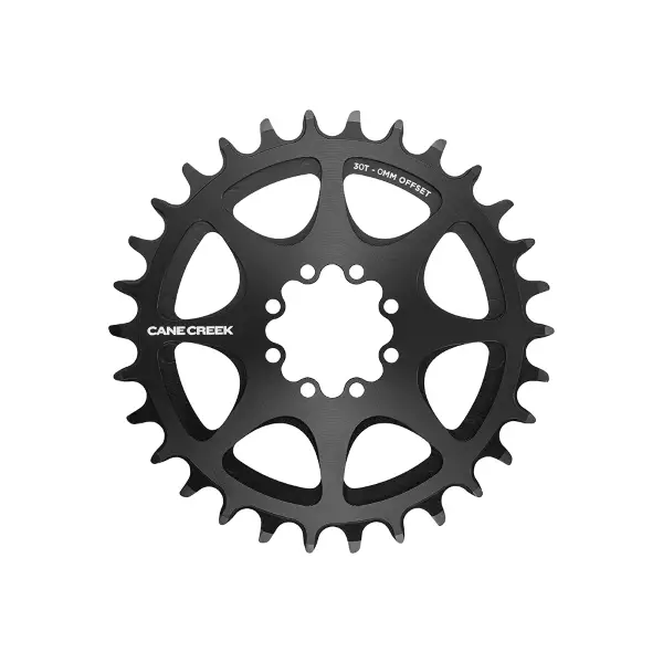 Monocorona Sram T-Type 30D Direct Mount 8 Fori 12v 0mm Offset Nero - image