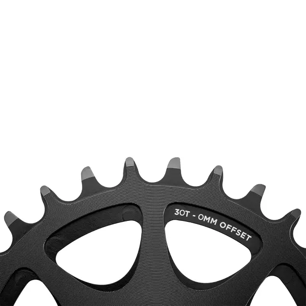 Monocorona Sram T-Type 30D Direct Mount 8 Fori 12v 0mm Offset Nero #3