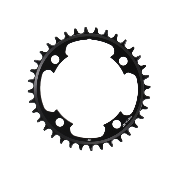 Corona Sl-K Megatooth Bcd 110 Mm Asimmetrico Abs 4-Fori 1 X 11V 36 Teeth, Black, Wa215, B1