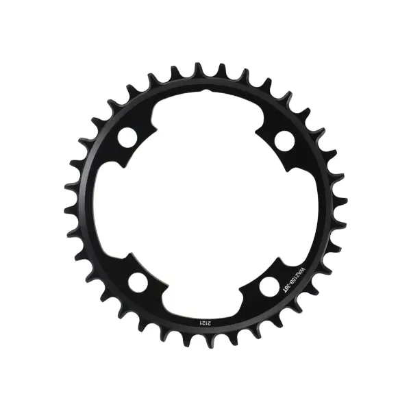 Corona Sl-K Megatooth Bcd 110 Mm Asimmetrico Abs 4-Fori 1 X 11V 36 Teeth, Black, Wa215, B1 - image