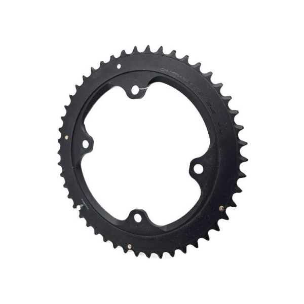 Corona Super Record Wireless Bcd 121mm Asimmetrico 4-Fori 2X 12V 50 Denti Nero