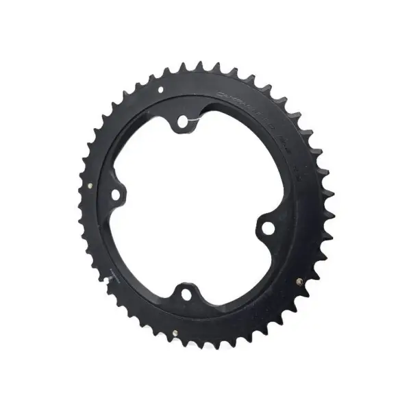 Corona Super Record Wireless Bcd 121mm Asimmetrico 4-Fori 2X 12V 50 Denti Nero - image