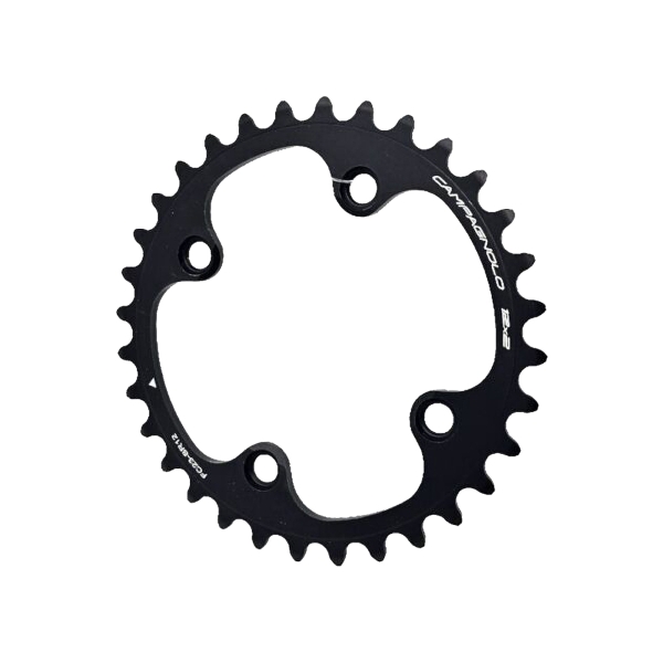 Corona Super Record Wireless Bcd 88mm Asimmetrico 4-Fori 2X 12V 34 Denti Nero