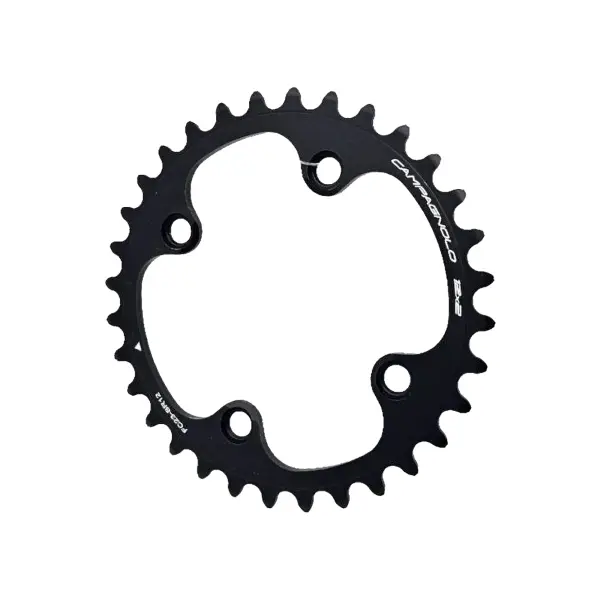 Corona Super Record Wireless Bcd 88mm Asimmetrico 4-Fori 2X 12V 34 Denti Nero - image