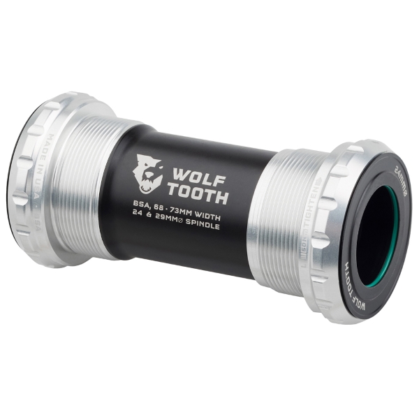 Movimento Centrale Bsa Filetto Inglese Per Perno 24Mm Shimano Argento