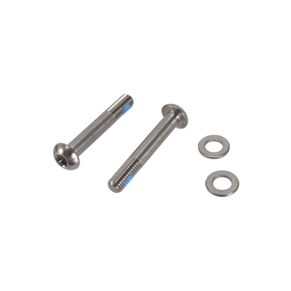 Parafusos de fixação de pinça de aço de montagem plana 17 mm 2 peças #1