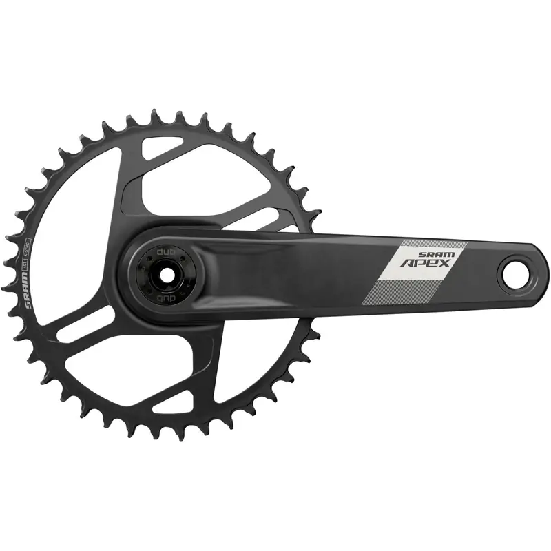 Guarnitura Apex 1 DUB 160mm 40D Nero #1