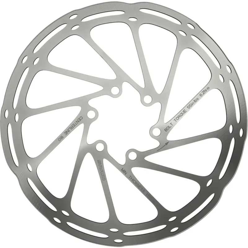 Disco 200mm Centerline Centerlock Plata/Negro - image