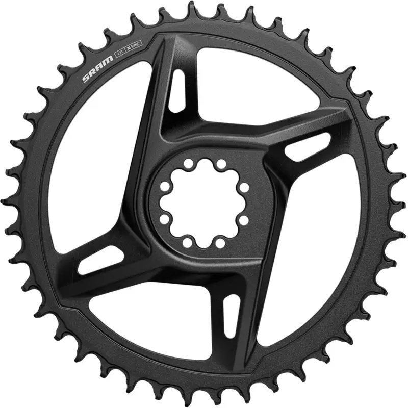 Corona X-Sync Rival E1 Road 44D 12V Direct Mount Offset 6,5mm Schwarz - image
