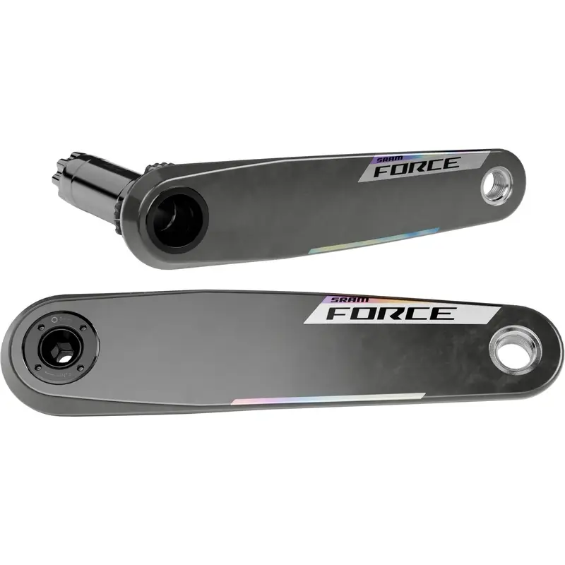 Force Kurbelgarnitur DUB E1 165mm Direct Mount Carbon Schwarz #1