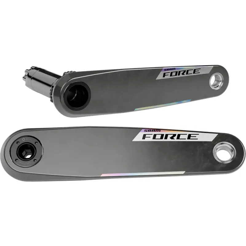 Coppia Pedivelle Force XPLR DUB Wide E1 160mm Direct Mount Carbonio Nero #1