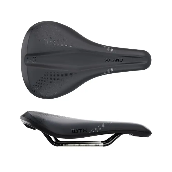 Sella Solano Wide 157x240mm Cr-Mo Nero - image
