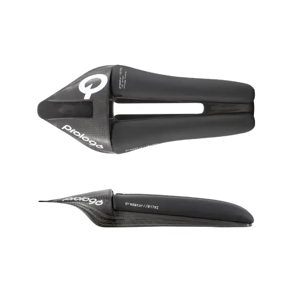Sella Predator 01Tt Paso Ancho Nariz 60 Mm Cuello Negro - image