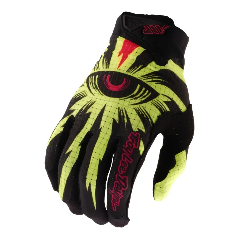Guanti Air Cyclops Nero/Giallo Fluo Taglia XL - image