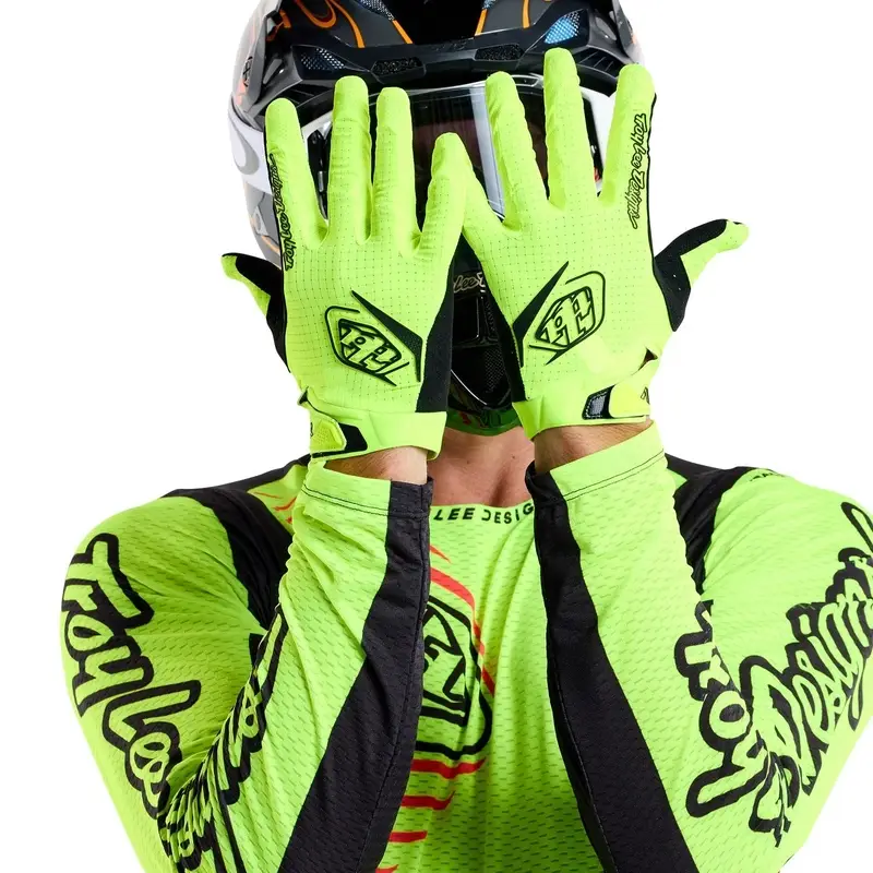 Guantes Air Amarillo Fluorescente Talla L #3