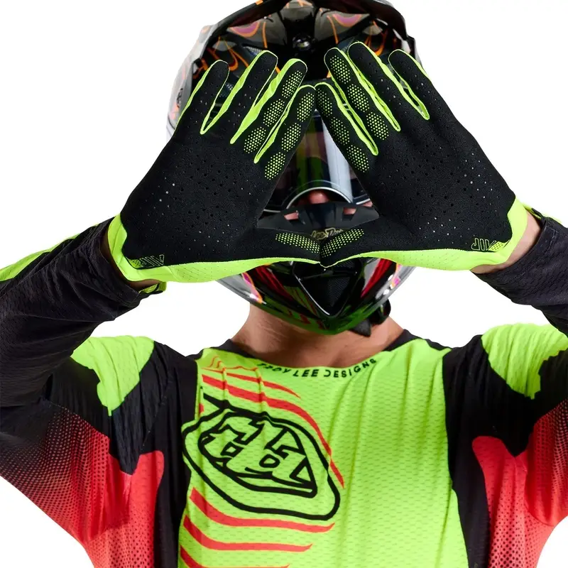 Guantes Air Amarillo Fluorescente Talla XXL #2