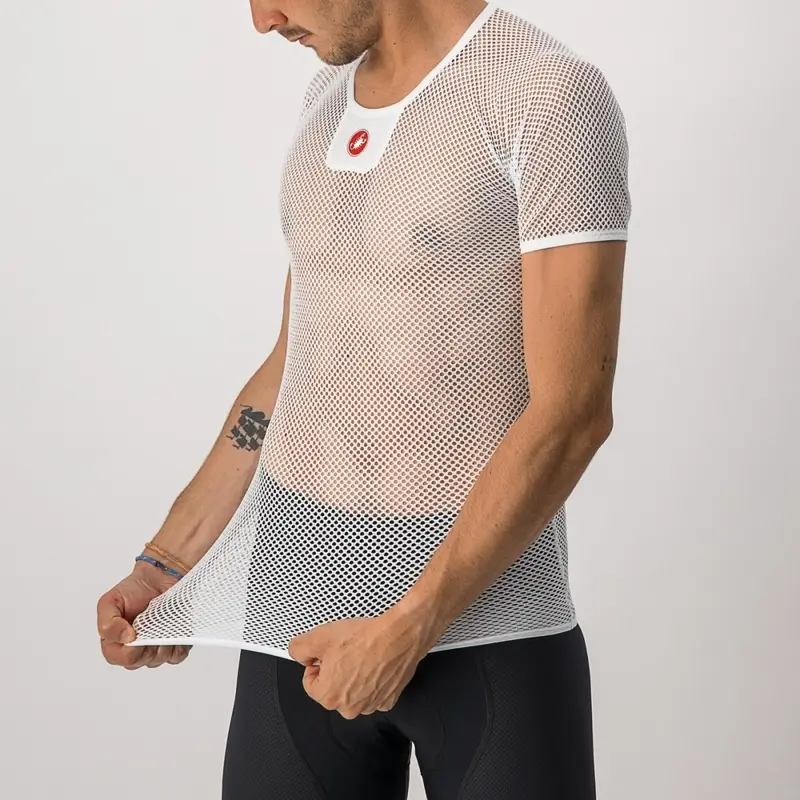 Maglia Intima A Maniche Corte Core Mesh 3 Bianco Taglia S/M #2