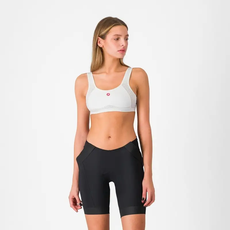 Soutien-gorge Rouge Course Femme Blanc Taille XS - image