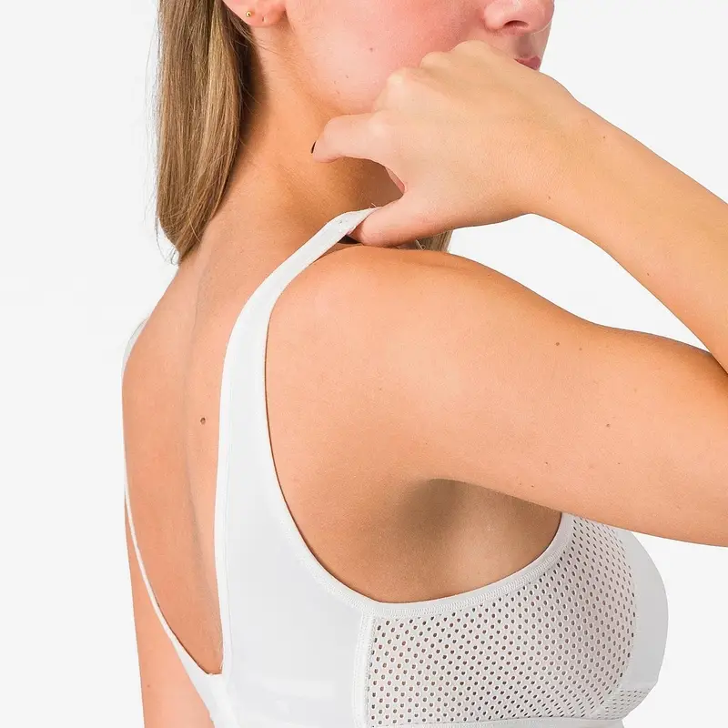 Soutien-gorge Rouge Course Femme Blanc Taille XS #3