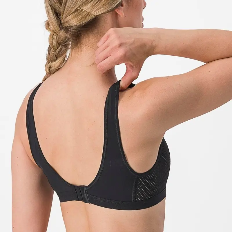 Soutien-gorge Rouge Course Femme Noir Taille XS #4