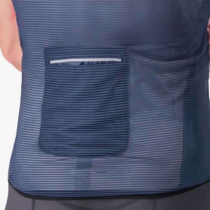 Mantellina Antivento Aria Vest Bleu Taille XS #3