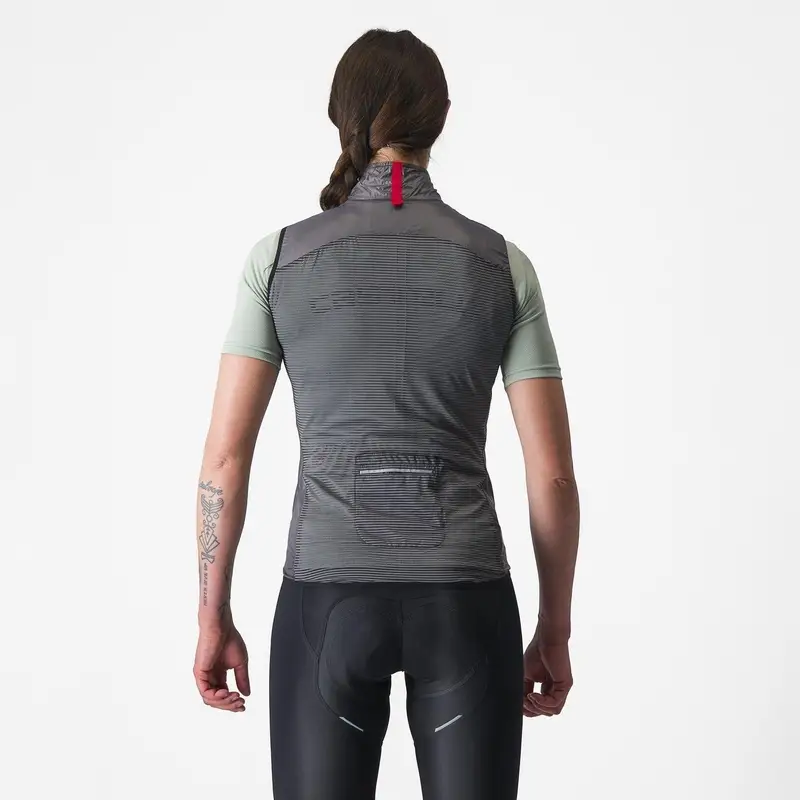 Mantellina Antivento Aria Vest Femme Gris Foncé Taille XS #1