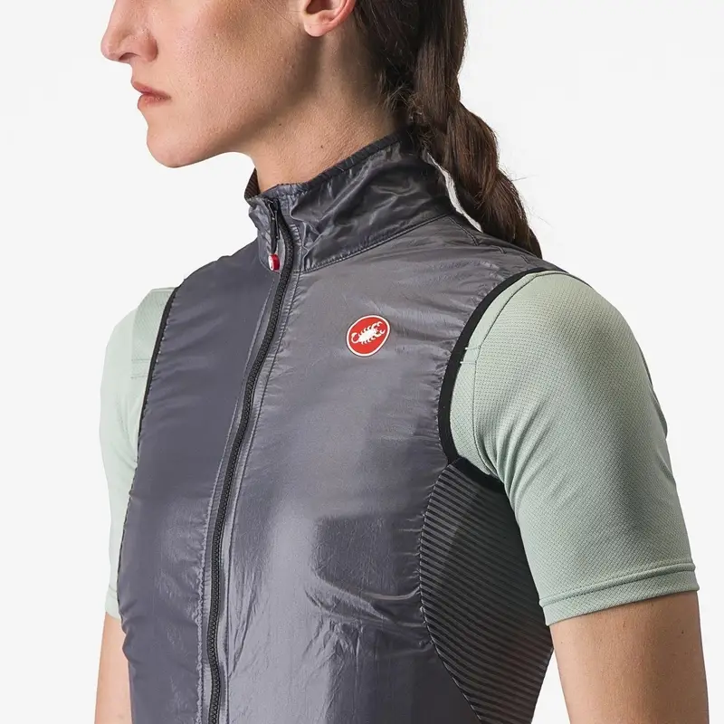 Mantellina Antivento Aria Vest Femme Gris Foncé Taille XS #4